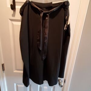 BRIGGS NEW YORK GAUCHO pants .  NWT SZ 22W BLACK.  Stretch